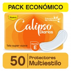 Calipso Protectores Diarios Multiestilo  x 50 U.